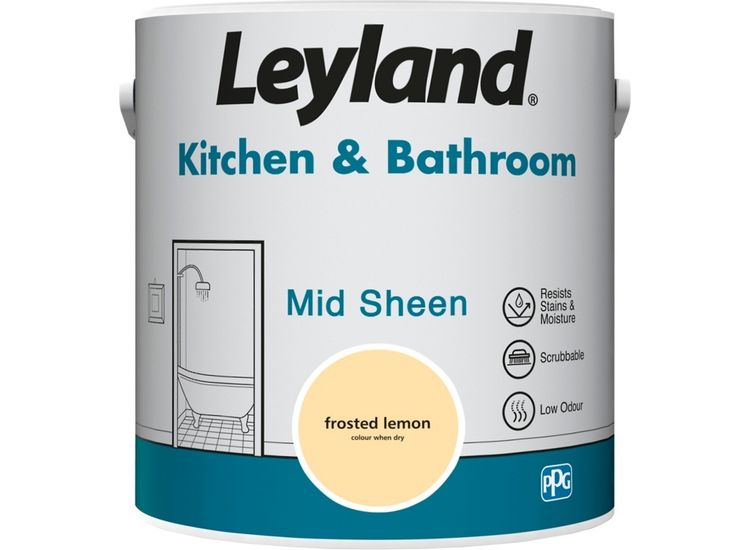 Leyland Kitchen &amp; Bathroom Mid Sheen 2.5L