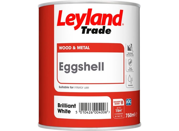 Leyland Trade Eggshell 750ml