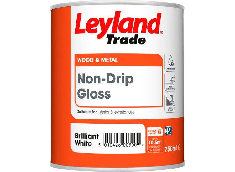Leyland Trade 264693 Non Drip Gloss Brilliant White