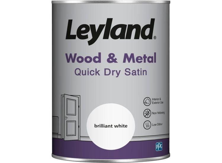 Leyland Wood &amp; Metal Quick Dry Satin 1.25L