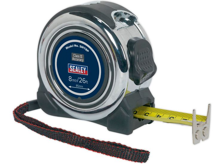 Sealey SMT8P Professional Measuring Tape 8m(26ft)
