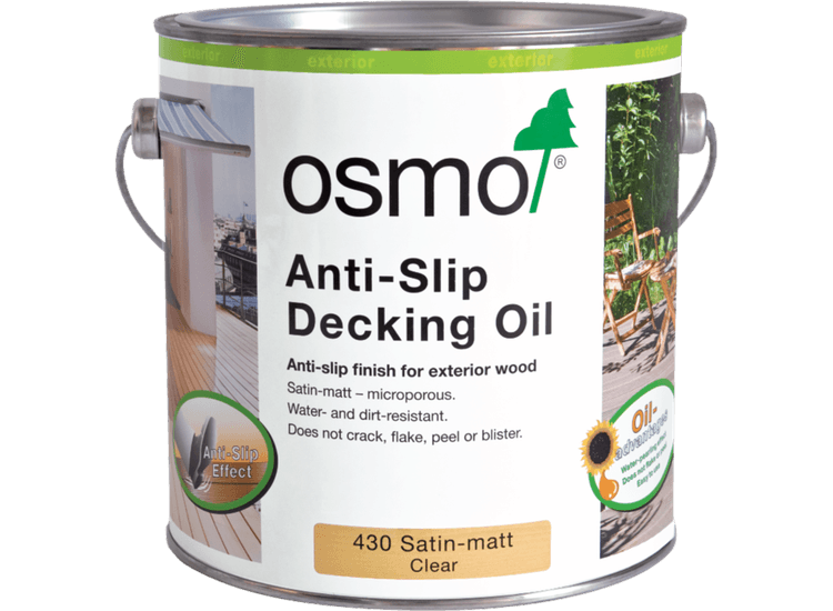 Osmo 430D Anti Slip Decking Oil Topcoat
