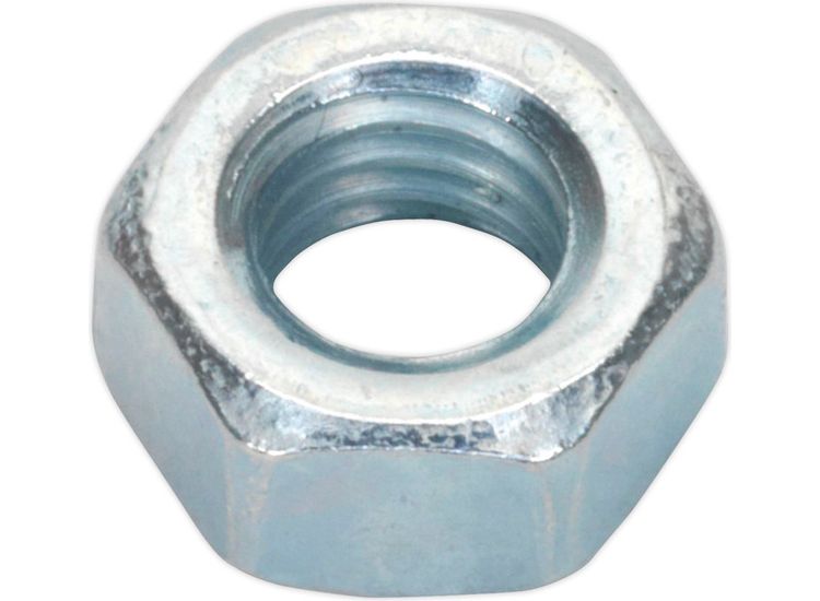 Sealey SN5 Steel Nut M5 Zinc DIN 934 Pack of 100