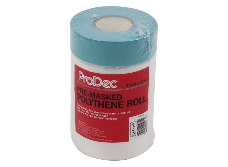 ProDec PDPY012 Pre-Masked Poly Roll
