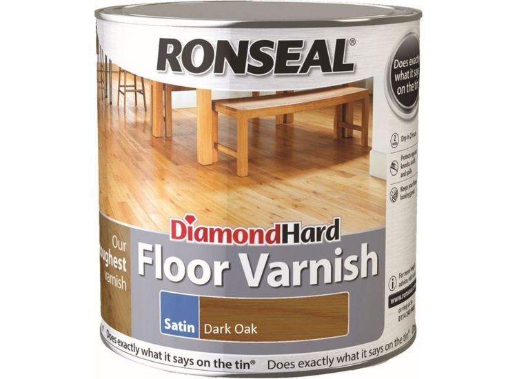 Ronseal 34991 Diamond Hard Floor Varnish Gloss