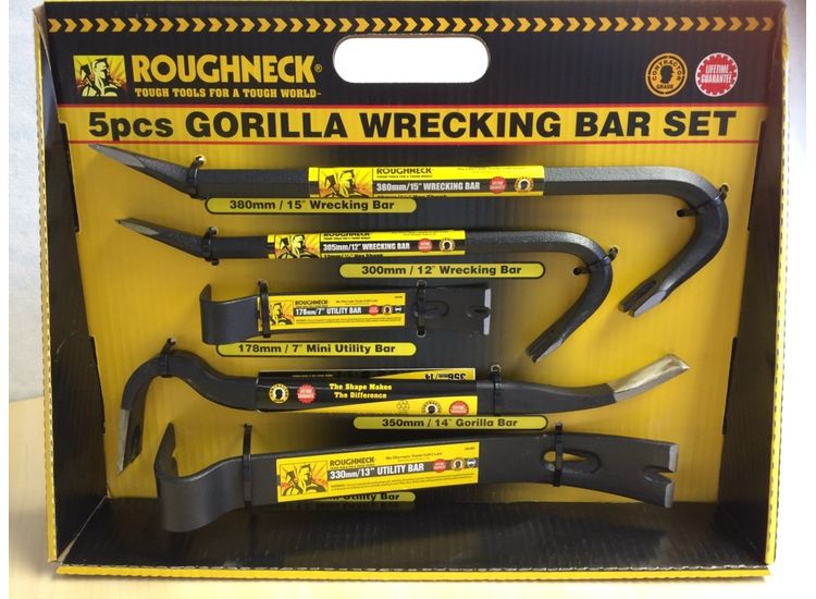 Roughneck Gorilla Wrecking Bar Set