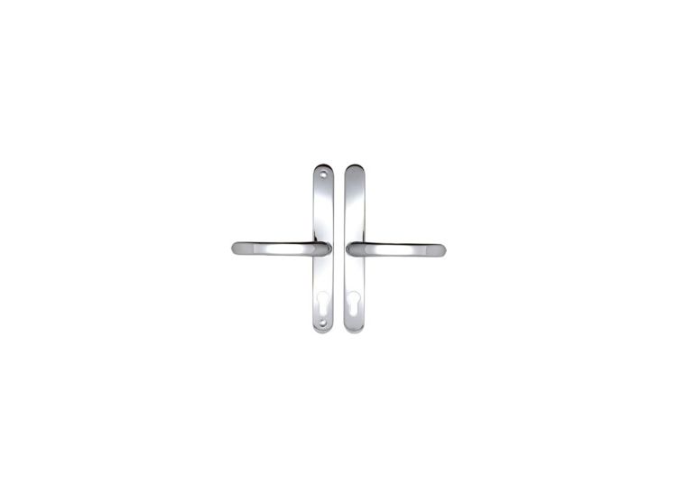 Securit S9642 Upvc Sprung Door Handle 70 PZ (Pair)