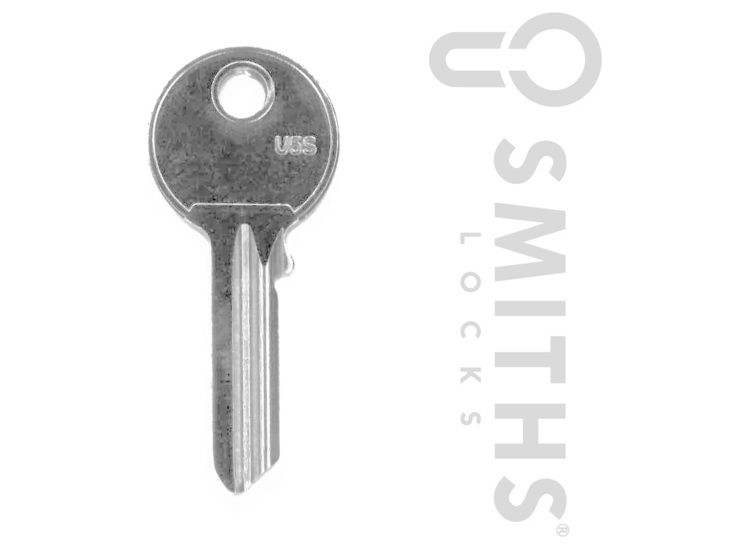 Smiths Locks SMT816 Universal 5 Pin Cylinder Key Blank Reverse