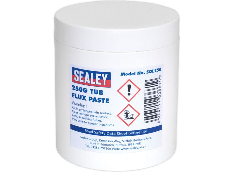 Sealey SOL250 Flux Paste 250g Tub
