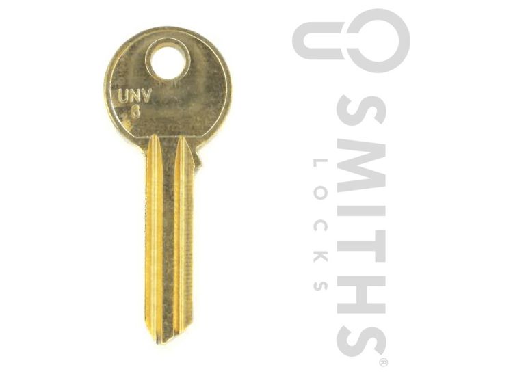 Smiths Locks SMT823 Universal 6 Pin Key Blank