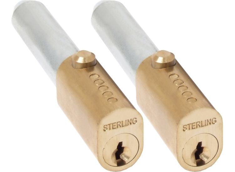 Sterling BL02KA Bullet Lock - Keyed Alike Pair - Clam