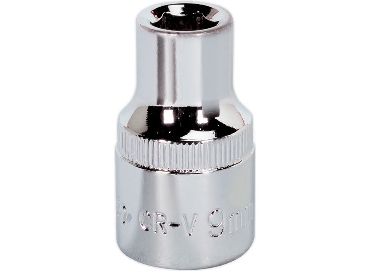 Sealey SP1209 WallDrive&amp;reg; Socket 9mm 1/2"Sq Drive Fully Polished