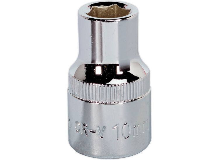 Sealey SP1210 WallDrive&amp;reg; Socket 10mm 1/2"Sq Drive Fully Polished