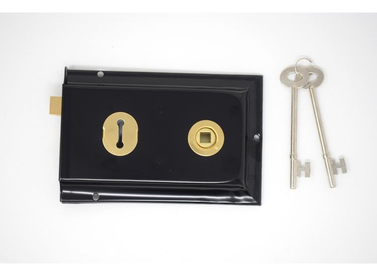 Yale YES-RD-BL Essentials Rim Deadlock