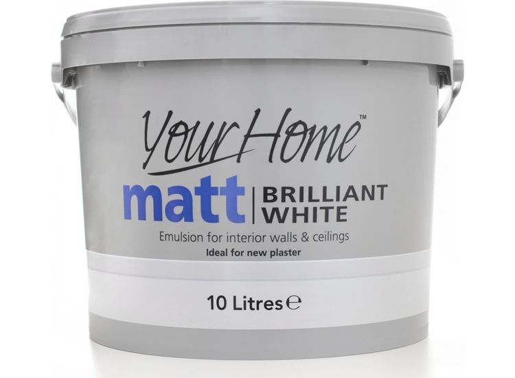 Your Home Matt Emulsion 10L – Smooth Interior Wall Paint