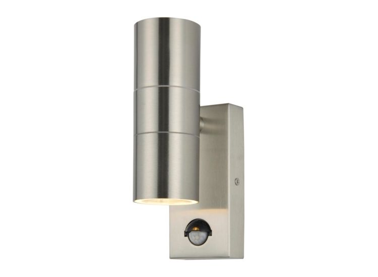 Zink ZN-29179-SST Up Down Outdoor Wall Light With PIR