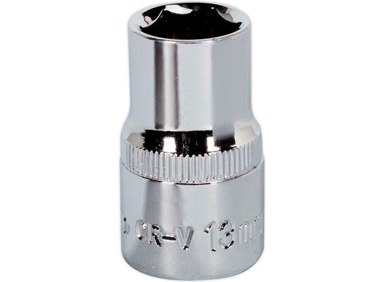 Sealey SP1213 WallDrive&amp;reg; Socket 13mm 1/2"Sq Drive Fully Polished