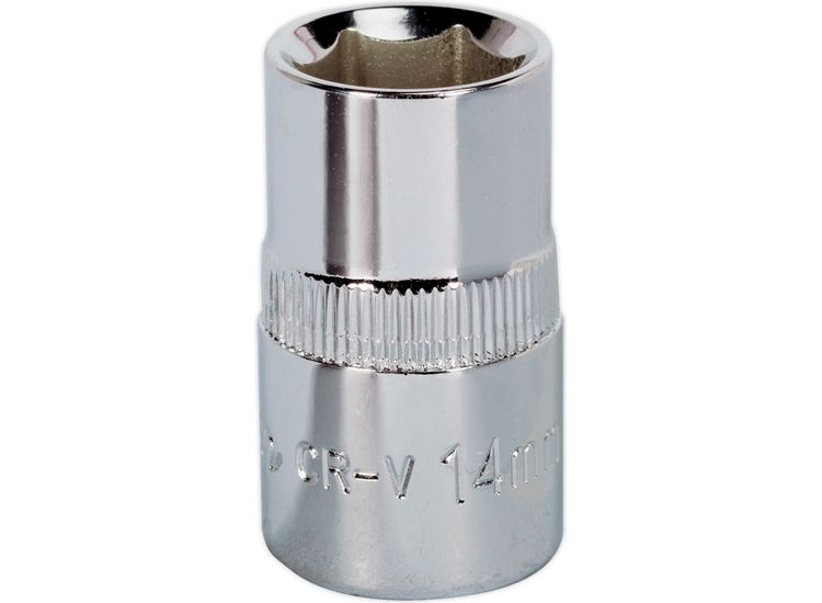 Sealey SP1214 WallDrive&amp;reg; Socket 14mm 1/2"Sq Drive Fully Polished