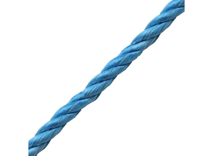 Securit B5602 Twisted Polypropylene Rope Blue 8mm
