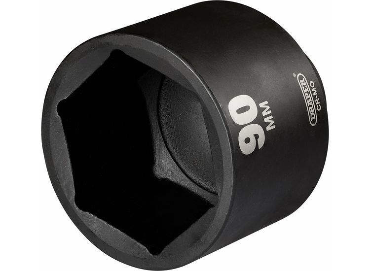 Draper 08527 Draper HI-TORQ&amp;#174; Deep Impact Socket, 1" Sq. Dr., 90mm