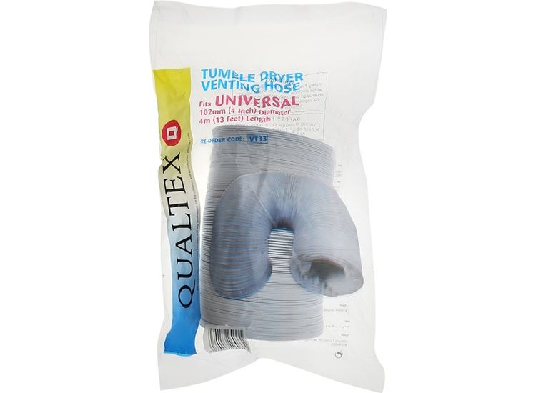 Qualtex QUAVT33 Vent Hose 4 Inch 4mtr