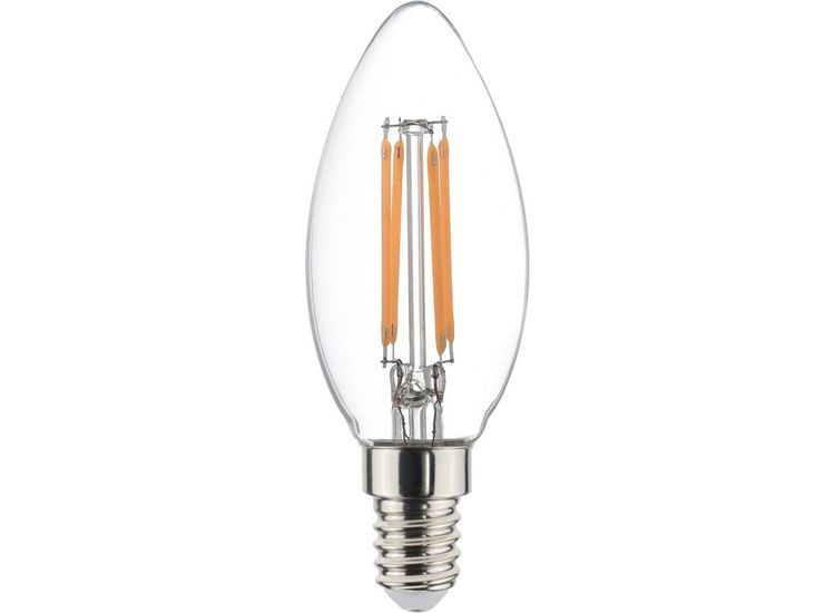 Sylvania 29344 Retro Cndle Lmp Clr 470lmn E14 Ses