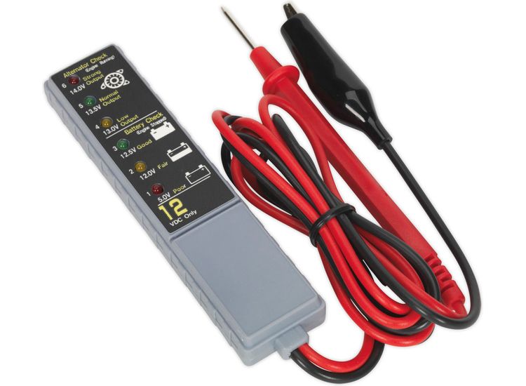 Sealey AK400 Battery/Alternator Tester 12V LED