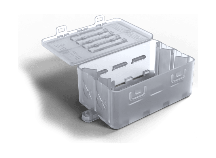 Wiska 10112454 110112454 Konnektl T204 Junction Box Clear