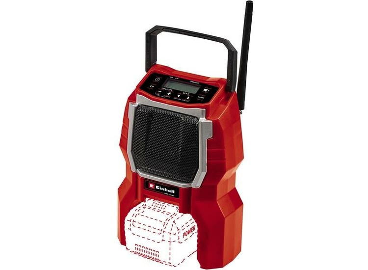 Einhell TC-RA 18 Li BT - Solo Cordless Radio 18V Bare Unit
