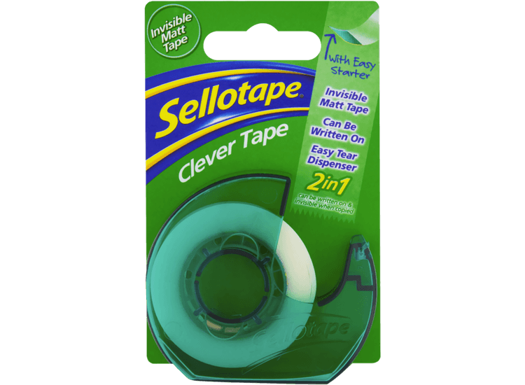 Sellotape 1766010 Sellotape Clever Tape 18x25