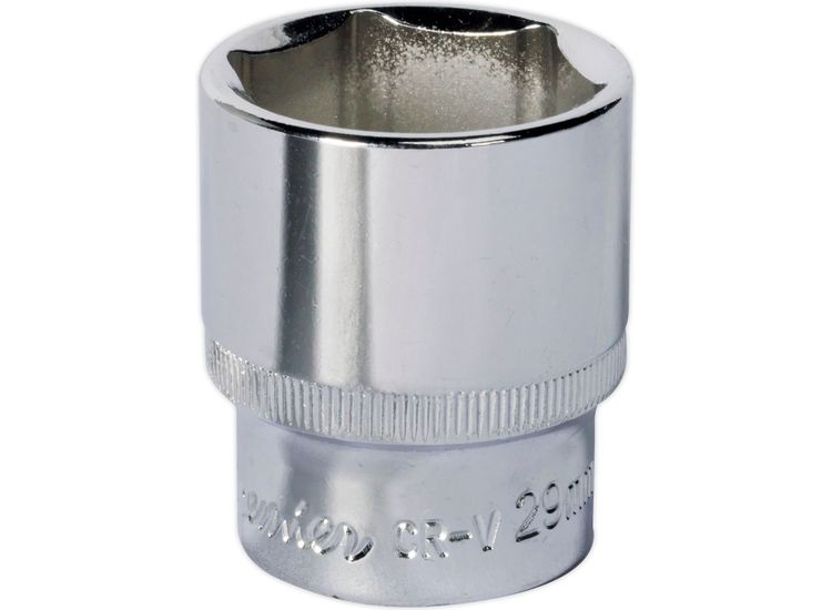 Sealey SP1229 WallDrive&amp;reg; Socket 29mm 1/2"Sq Drive Fully Polished