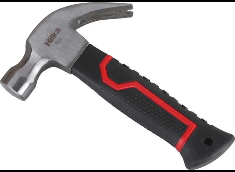 Hilka 8oz Stubby Claw Hammer
