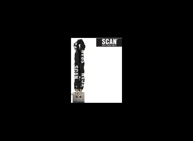 Scan Heavy-Duty Chain 1m x 9mm + Armoured Padlock