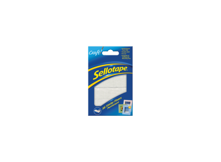 Sellotape 1445423 Sticky Fixer Pads 56