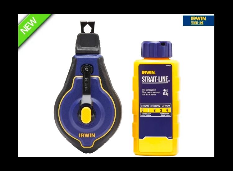 IRWIN® STRAIT-LINE® Speedline Pro Chalk Reel Set 30m
