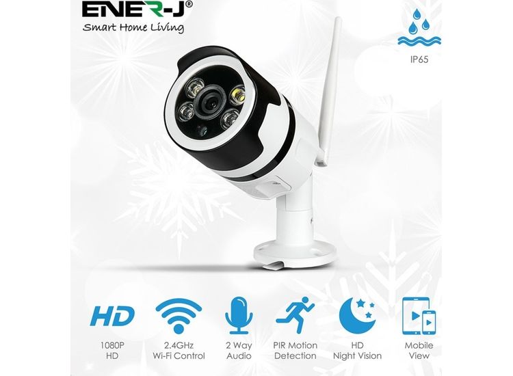 ENER-J Smart Wifi Outdoor Bullet IP Camera 1080P