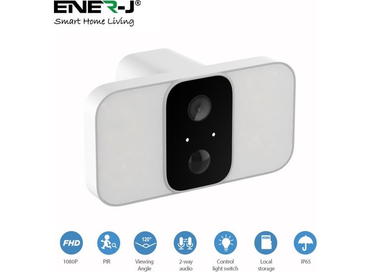 Enerj Smart Ltd SHA5344 ENER-J SHA5344 W/L 1080P BATTERY CAMERA W F/LIGHTS