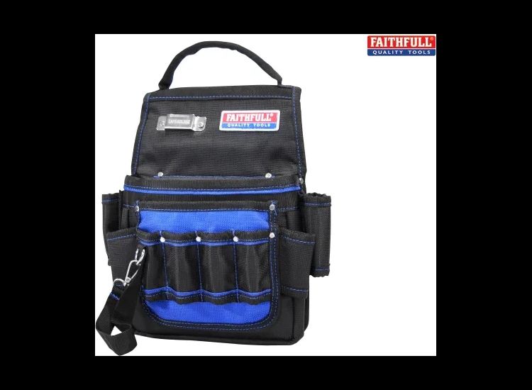 Faithfull Electricians Tool Pouch 2100D Nylon