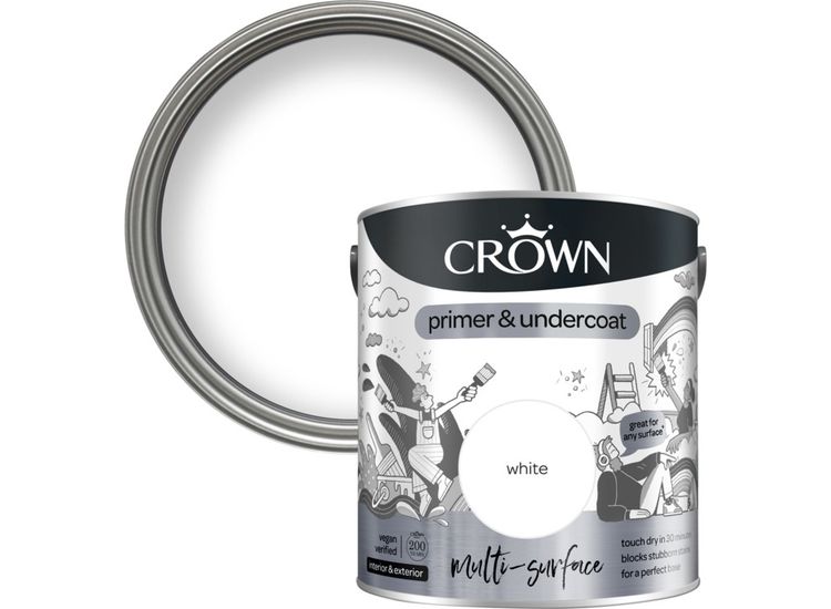 Crown 5096810 Multi-Surface Primer &amp; Undercoat White