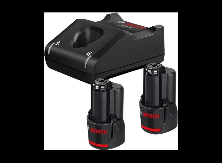 Bosch GBA 2.0Ah Battery &amp; Charger Starter Kit 12V