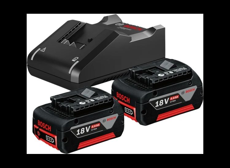 Bosch GBA 4.0Ah Battery &amp; Charger Starter Kit 18V