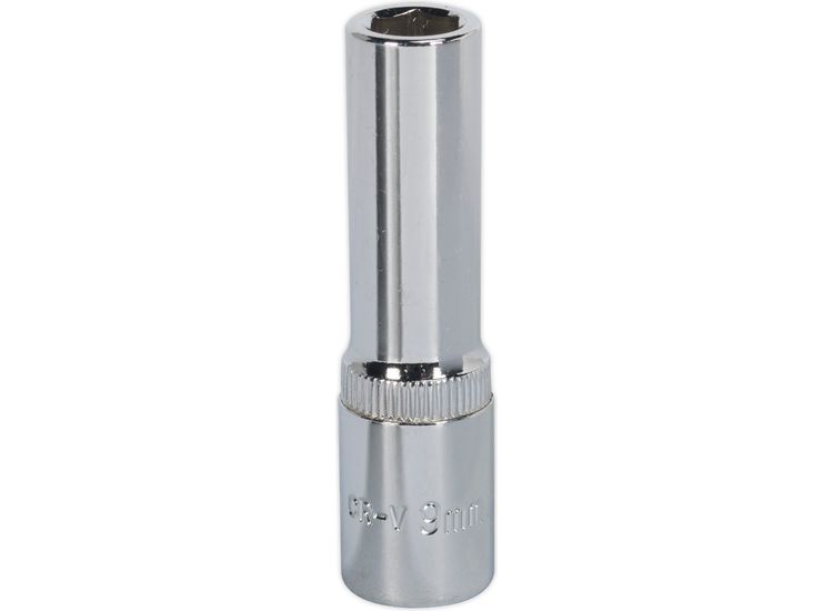 Sealey SP3809D WallDrive&amp;reg; Socket 9mm Deep 3/8"Sq Drive Fully Polished