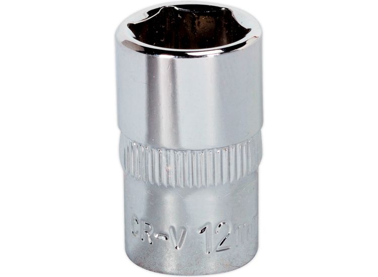 Sealey SP3812 WallDrive&amp;reg; Socket 12mm 3/8"Sq Drive Fully Polished