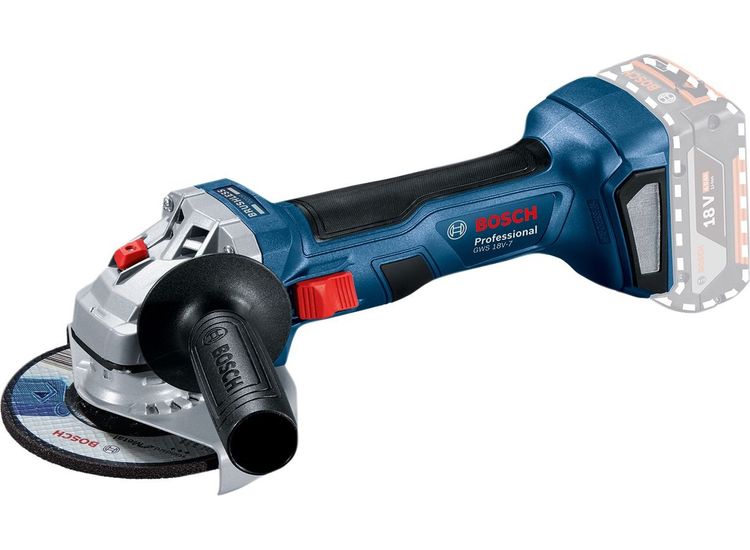 Bosch GWS 18V-7 Professional Angle Grinder 125mm 18V Bare Unit