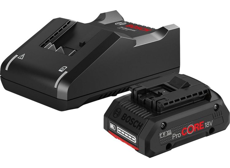 Bosch ProCORE18V 4.0Ah Battery &amp; Charger Starter Kit 18V
