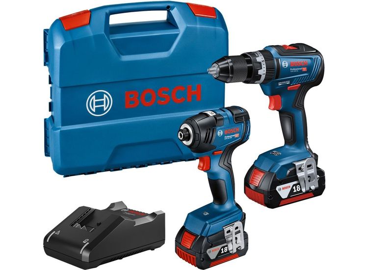 Bosch Professional Twin Pack 18V 2 x 4.0Ah Li-ion
