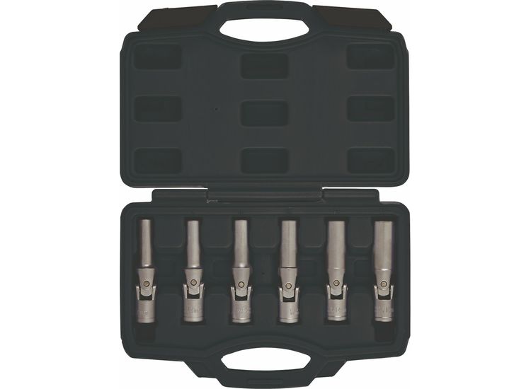 Draper 12404 Glow Plug Socket Set, 3/8" Sq. Dr. (6 Piece)