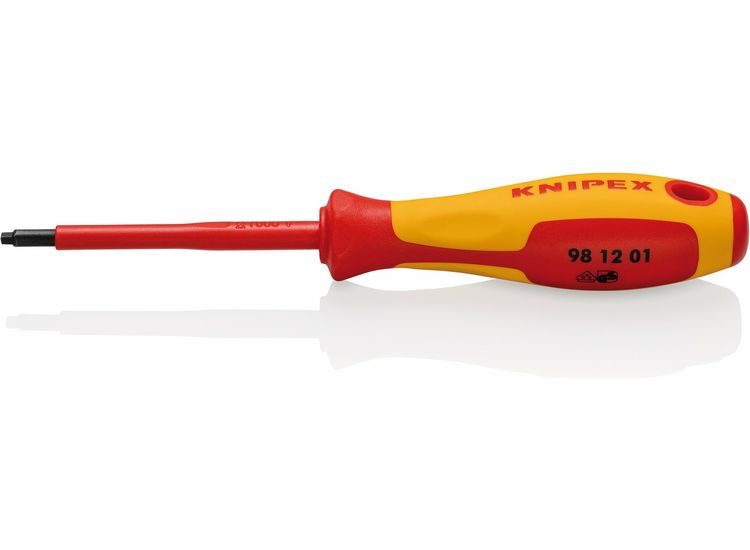 Draper 27023 KNIPEX 98 12 01 VDE Insulated Robertson Screwdriver, R1