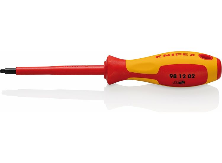 Draper 27028 KNIPEX 98 12 02 VDE Insulated Robertson Screwdriver, R2