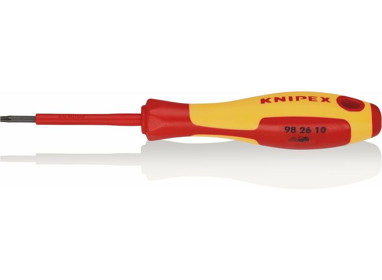Draper 34658 KNIPEX 98 26 10 VDE Insulated Torx&amp;#174; Screwdriver, TX10 x 60mm
